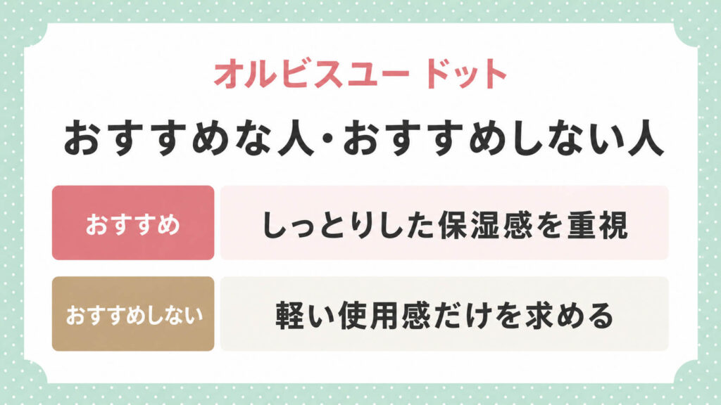 【2年以上愛用】オルビスユー ドットの50代口コミ|実際の評判も検証